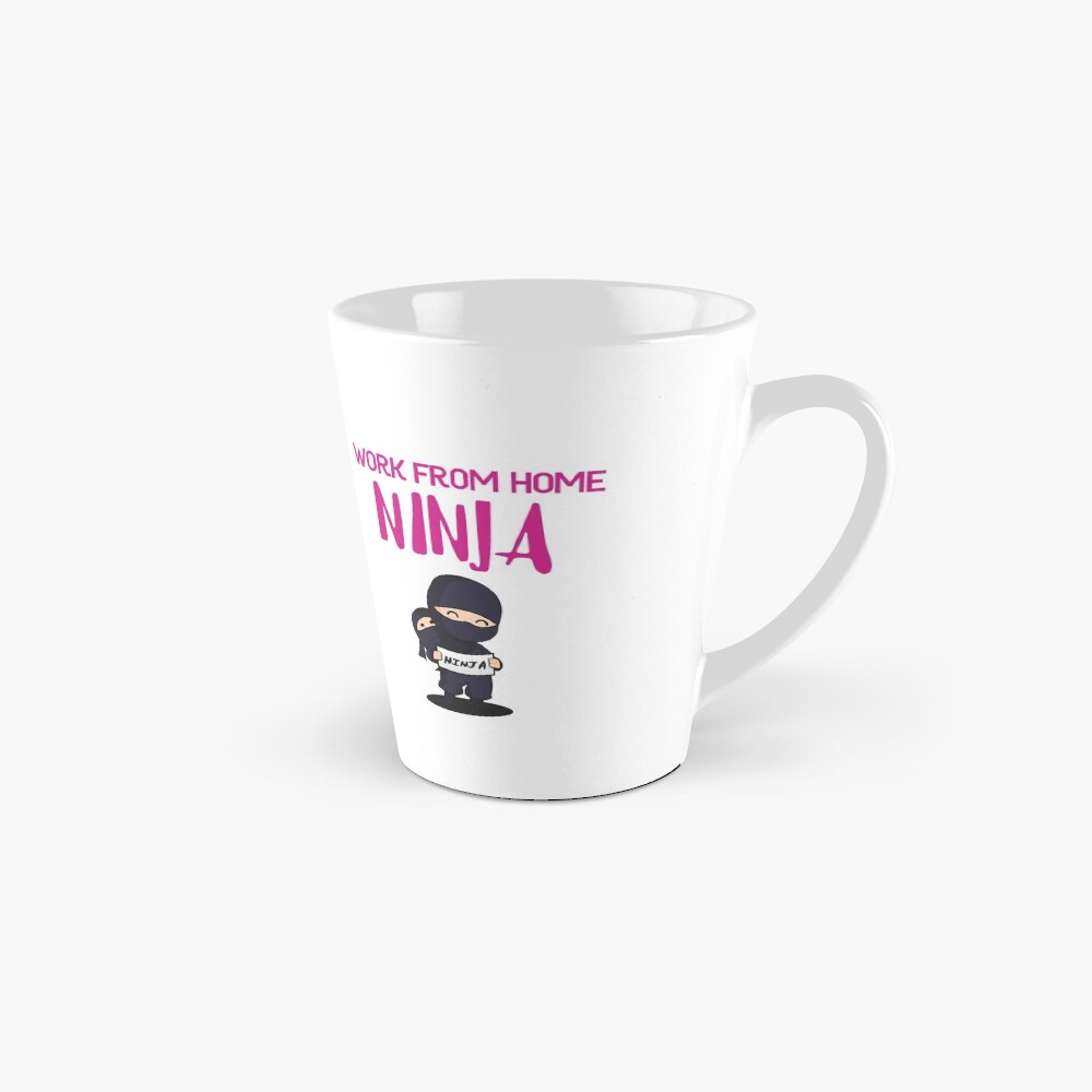 Work from Home Ninja Pink Mug