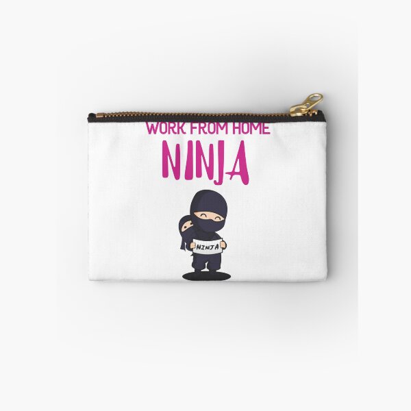 Item preview, Work from Home Ninja Pink designed and sold by Teamworkdream.