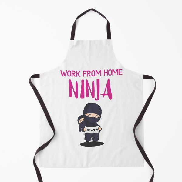 Item preview, Work from Home Ninja Pink designed and sold by Teamworkdream.