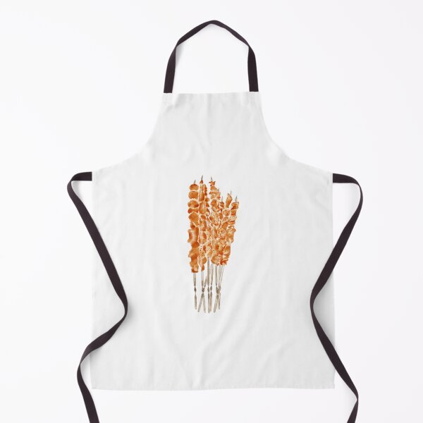 Item preview, Watercolor Illustration of Chinese Street Food - Xinjiang mutton shashlik | 新疆羊肉串 designed and sold by iswenyi.