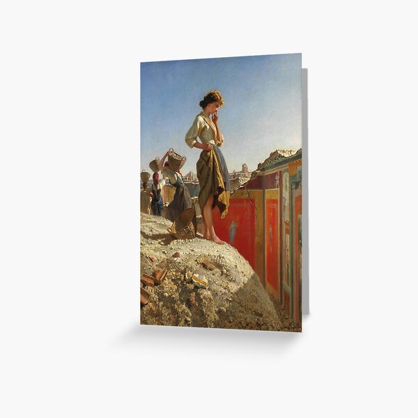 Item preview, The Excavation of Pompeii by Filippo Palizzi  designed and sold by Bradley Gearhart.
