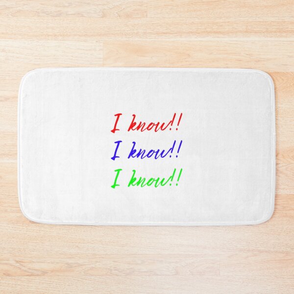 Item preview, I know!! (Monica Geller) designed and sold by Varun21217.