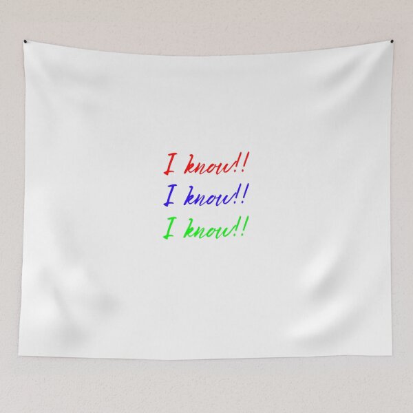 Item preview, I know!! (Monica Geller) designed and sold by Varun21217.