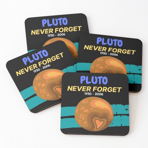 Item preview, Cool & funny Never Forget Pluto Colourful designed and sold by Gifty-Designs.