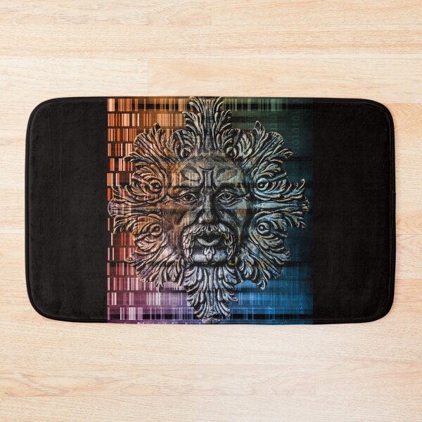 Item preview, carved image of the green man designed and sold by JuliaWatkins.