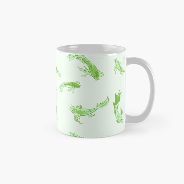 Item preview, Green Painted Koi Fish Pattern designed and sold by everything4eva.