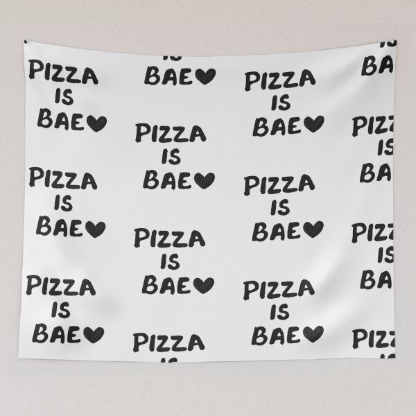 Item preview, Pizza is bae designed and sold by Ranz Doodles.