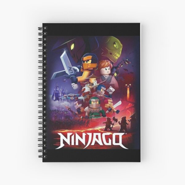 Lego Spiral Notebooks Redbubble - 2 ninjago alpha roblox lego ninjago ninjago kai