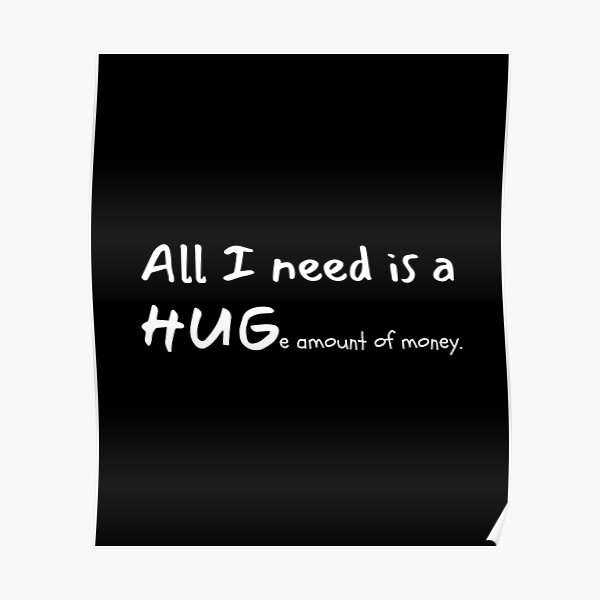 Money Humour Couple Posters Redbubble