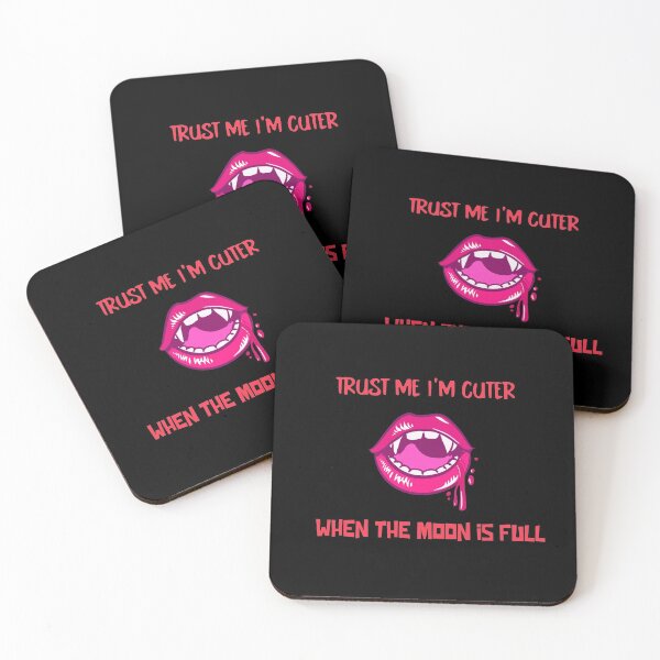 Item preview, Trust Me I'm Cuter When The Moon Is Full designed and sold by BlueCloverTrend.