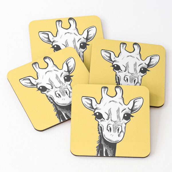 Item preview, Yellow Happy Giraffe  designed and sold by Rajat Kharkwal.