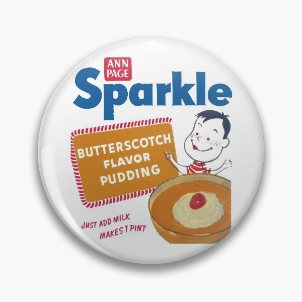 Item preview, SPARKLE INSTANT PUDDING PACKAGING designed and sold by ThrowbackAds.