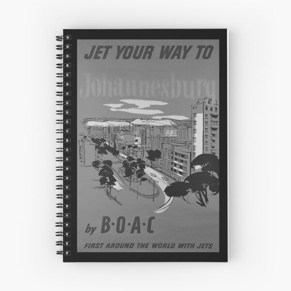 Item preview, Johannesburg Noire retro poster designed and sold by CorasPosters.
