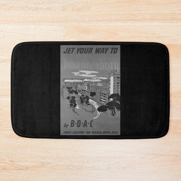 Item preview, Johannesburg Noire retro poster designed and sold by CorasPosters.