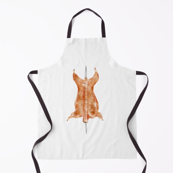 Item preview, Watercolor Illustration of Chinese Cuisine - Roasted Lamb | 宁夏烤全羊 designed and sold by iswenyi.