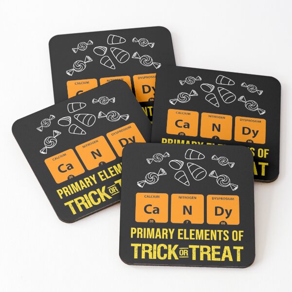 Item preview, TRICK OR TREAT ELEMENTS Periodic Table Halloween Candy designed and sold by 4wordsmovement.