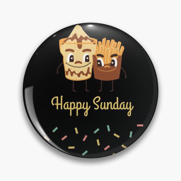 Item preview, Happy Sunday designed and sold by GlobalHunt.