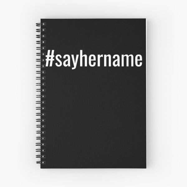 Item preview, #sayhername Hashtag designed and sold by MAS-S.