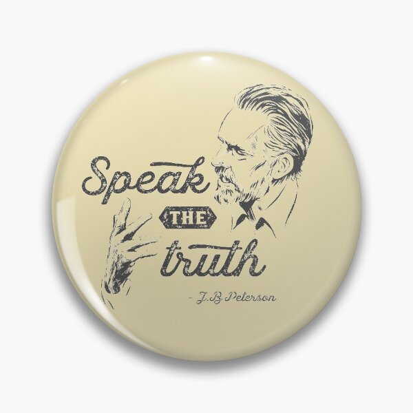 Item preview, Speak the truth Jordan Peterson designed and sold by VerityVox.