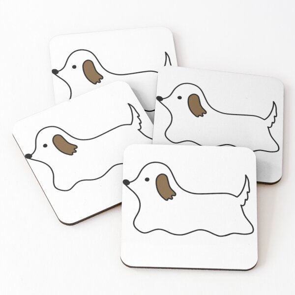 Item preview, brown ghost dog designed and sold by AJM03.