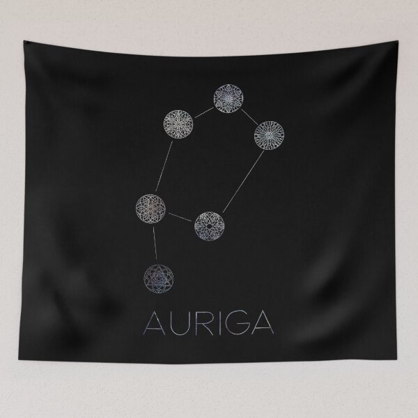 Item preview, Auriga Constellation Mandalas designed and sold by MetaPhyStore.