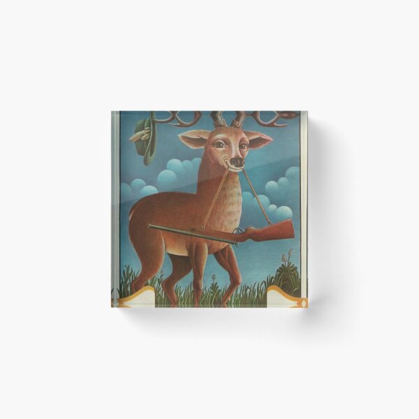 Item preview, La Pologne Paradis des chasseurs retro poster designed and sold by CorasPosters.