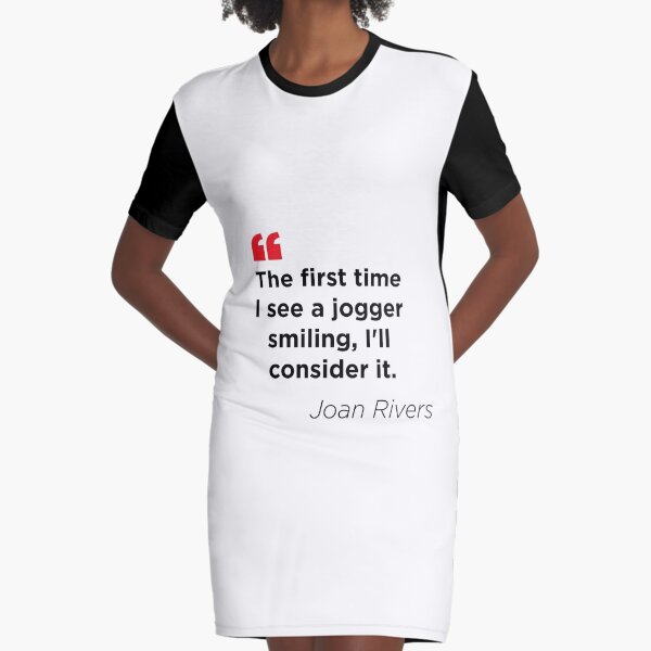Jogging can be so Painful Graphic T-Shirt Dress