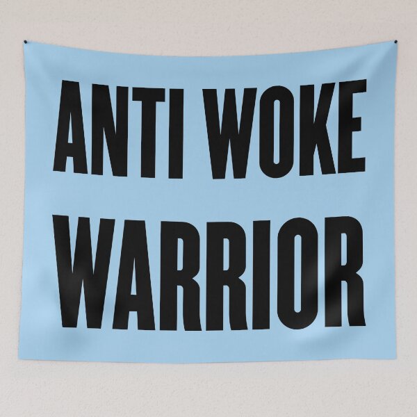 Item preview, Anti Woke Warrior designed and sold by BigTime.