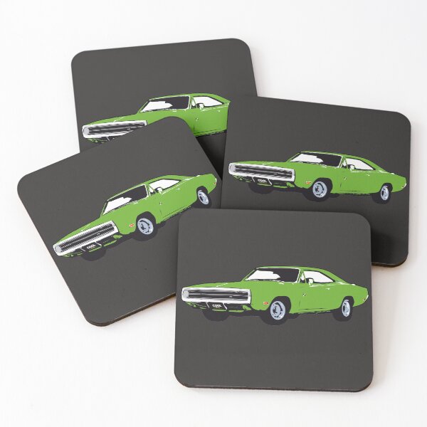 Item preview, '70 Light Green Muscle Car designed and sold by CoolRide.