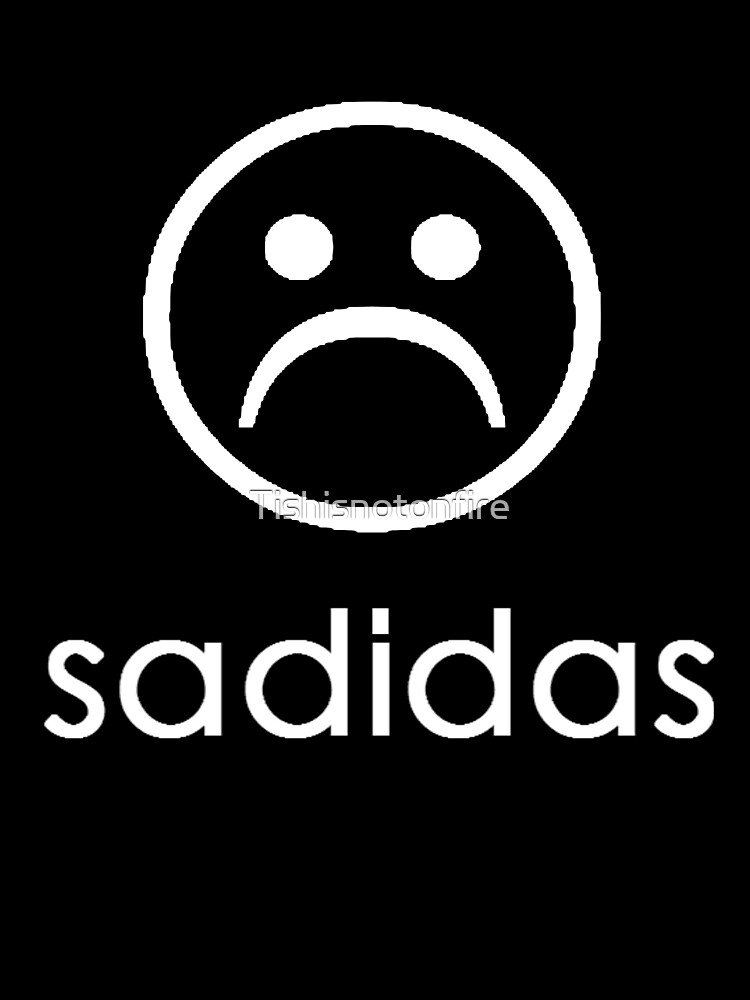 ( Adidas Parody ) Sad Face Emoji" Postcard for Sale by Tishisnotonfire | Redbubble