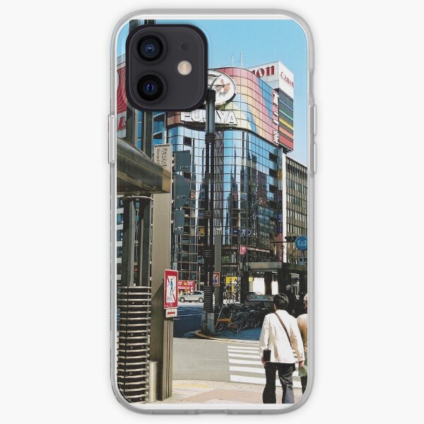 Ginza in the Spring. iPhone Soft Case