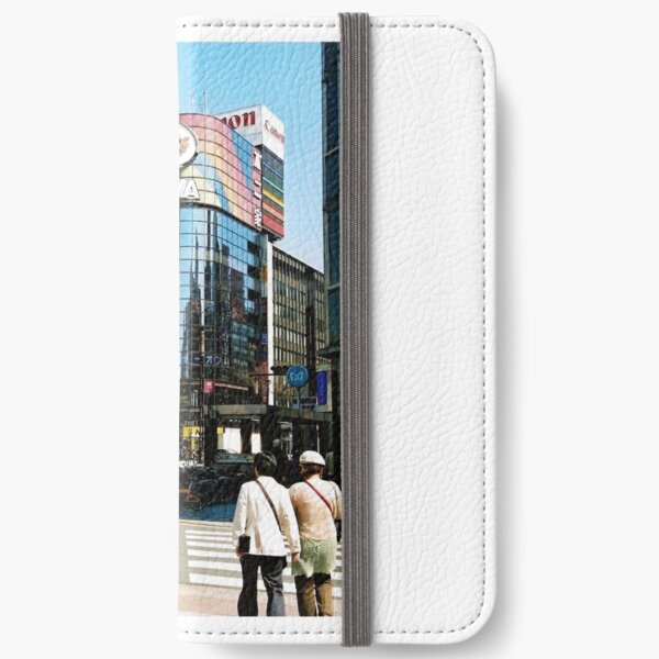 Ginza in the Spring. iPhone Wallet