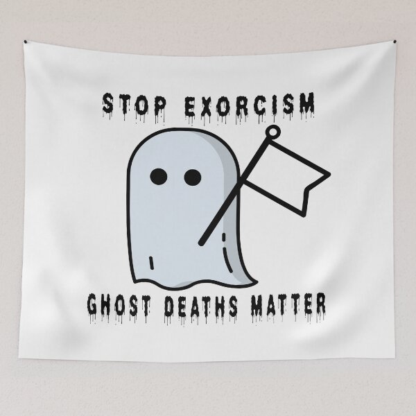 Item preview, Funny ghost-protesting designed and sold by Rajpramanik.