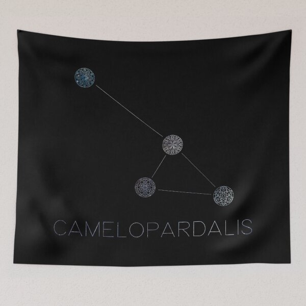 Item preview, Camelopardalis Constellation Mandalas designed and sold by MetaPhyStore.
