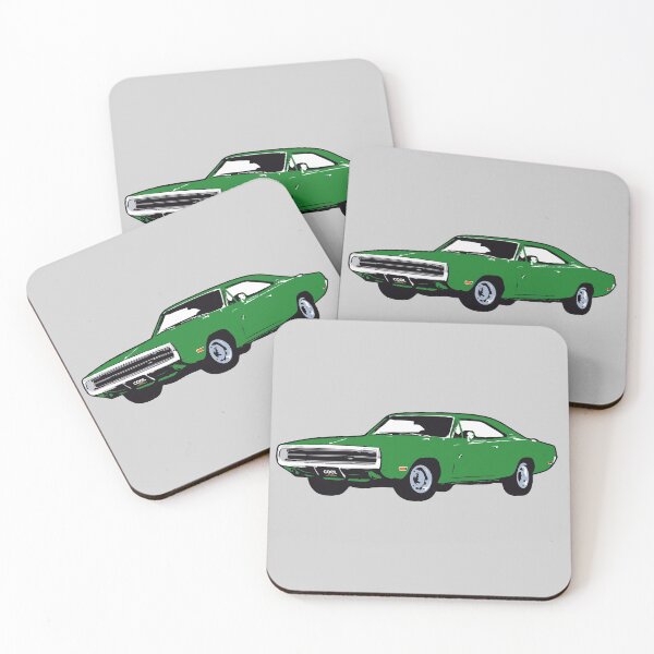 Item preview, '70 Green Muscle Car designed and sold by CoolRide.