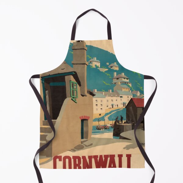 Item preview, Conrwall retro poster designed and sold by CorasPosters.
