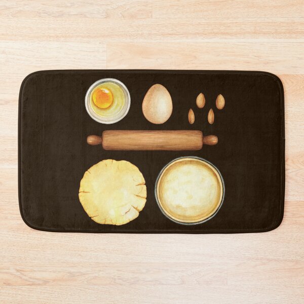 Item preview, Baking Needs - Dough, Pastry, Egg, Almonds, Pan and Rolling Pin designed and sold by Alicia Chee.