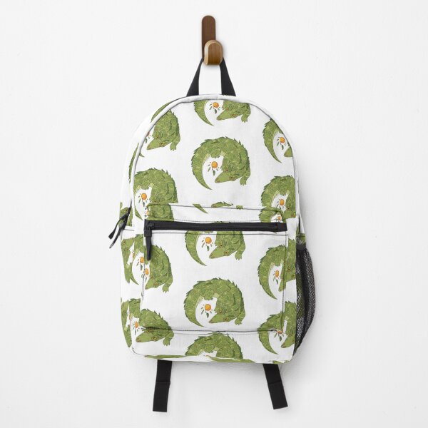 Item preview, A crocodile and a mandarin flat colored designed and sold by Sheptatel.