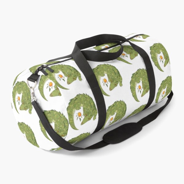Item preview, A crocodile and a mandarin flat colored designed and sold by Sheptatel.