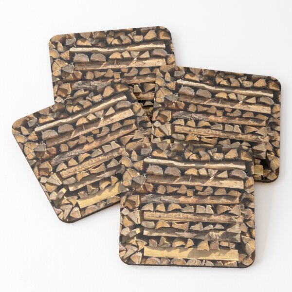 Item preview, Chopped Wood Trunk Firewood Nature designed and sold by BigLoro.
