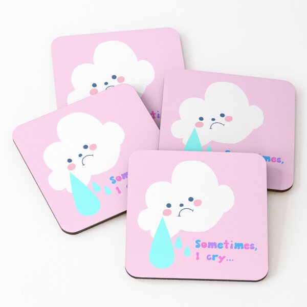 Item preview, Sometimes I Cry Sad Cloud designed and sold by OhMyStarling.