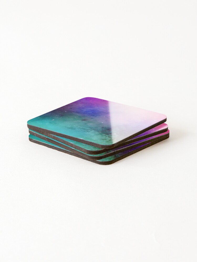 Thumbnail 4 of 5, Coasters (Set of 4), Space Pattern Print 4 designed and sold by SFTStudio.