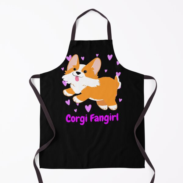Item preview, Corgi Fangirl w Cute Cartoon-Style Corgi Illustration designed and sold by MAS-S.