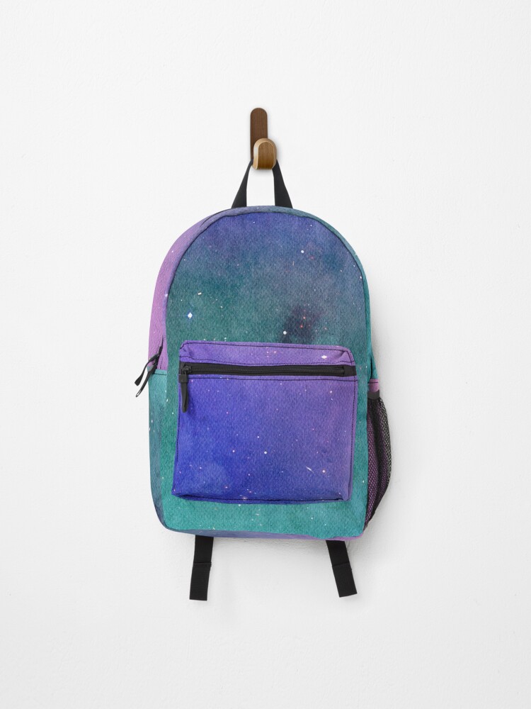 Thumbnail 1 of 3, Backpack, Space Pattern Print 4 designed and sold by SFTStudio.