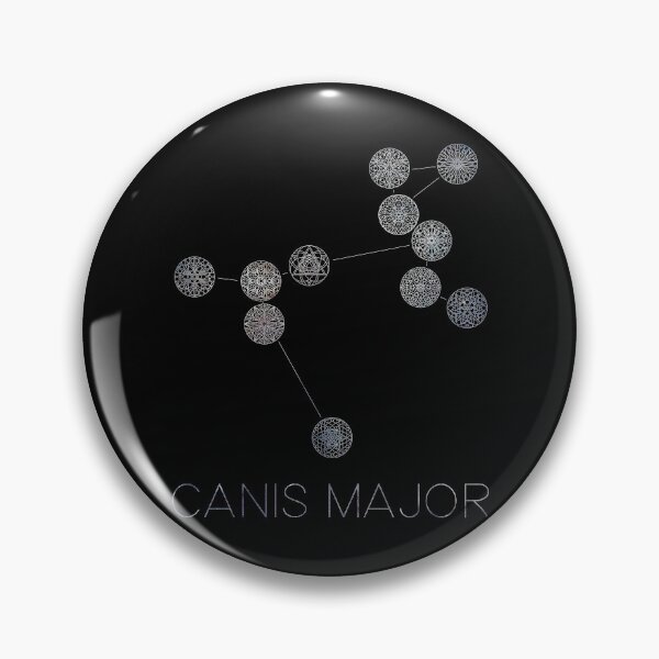 Item preview, Canis Major Constellation Mandalas designed and sold by MetaPhyStore.