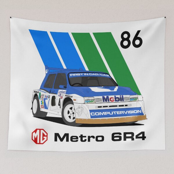 Item preview, MG metro 6r4 RAC rally 86 designed and sold by purpletwinturbo.