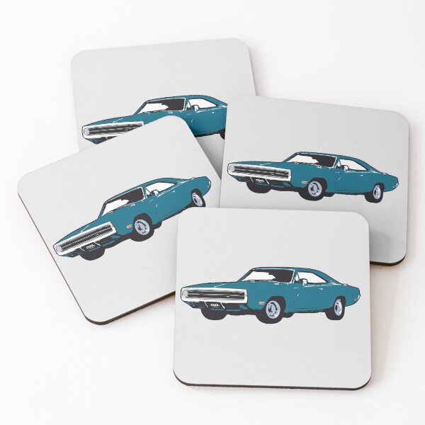 Item preview, '70 Blue Muscle Car designed and sold by CoolRide.
