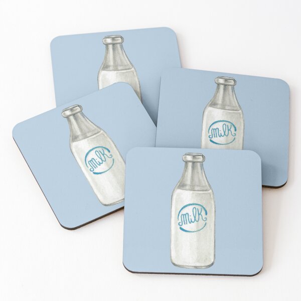 Item preview, Realistic Milk In A Glass Bottle designed and sold by Alicia Chee.