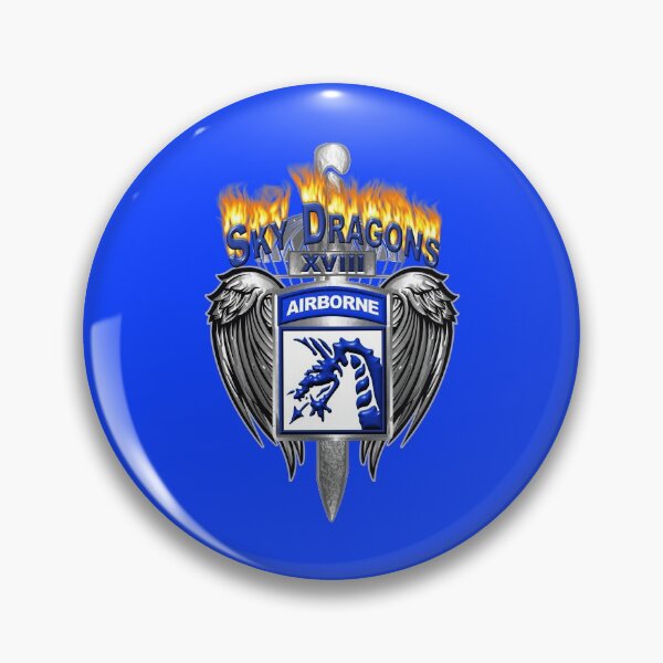 Item preview, XVIII Airborne Corps America’s “Sky Dragons”  designed and sold by SoldierAlways.
