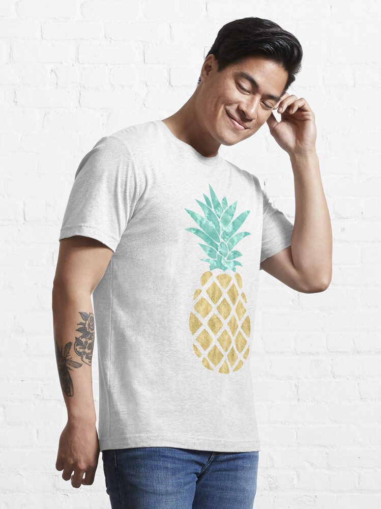 Thumbnail 3 of 7, Essential T-Shirt, Golden Pineapple designed and sold by heartlocked.